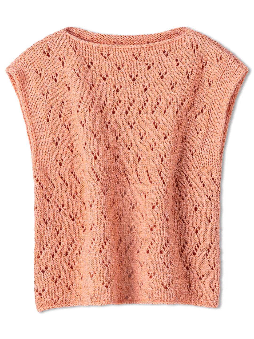 Strickpaket Summer Softness Top mit Ajourmuster