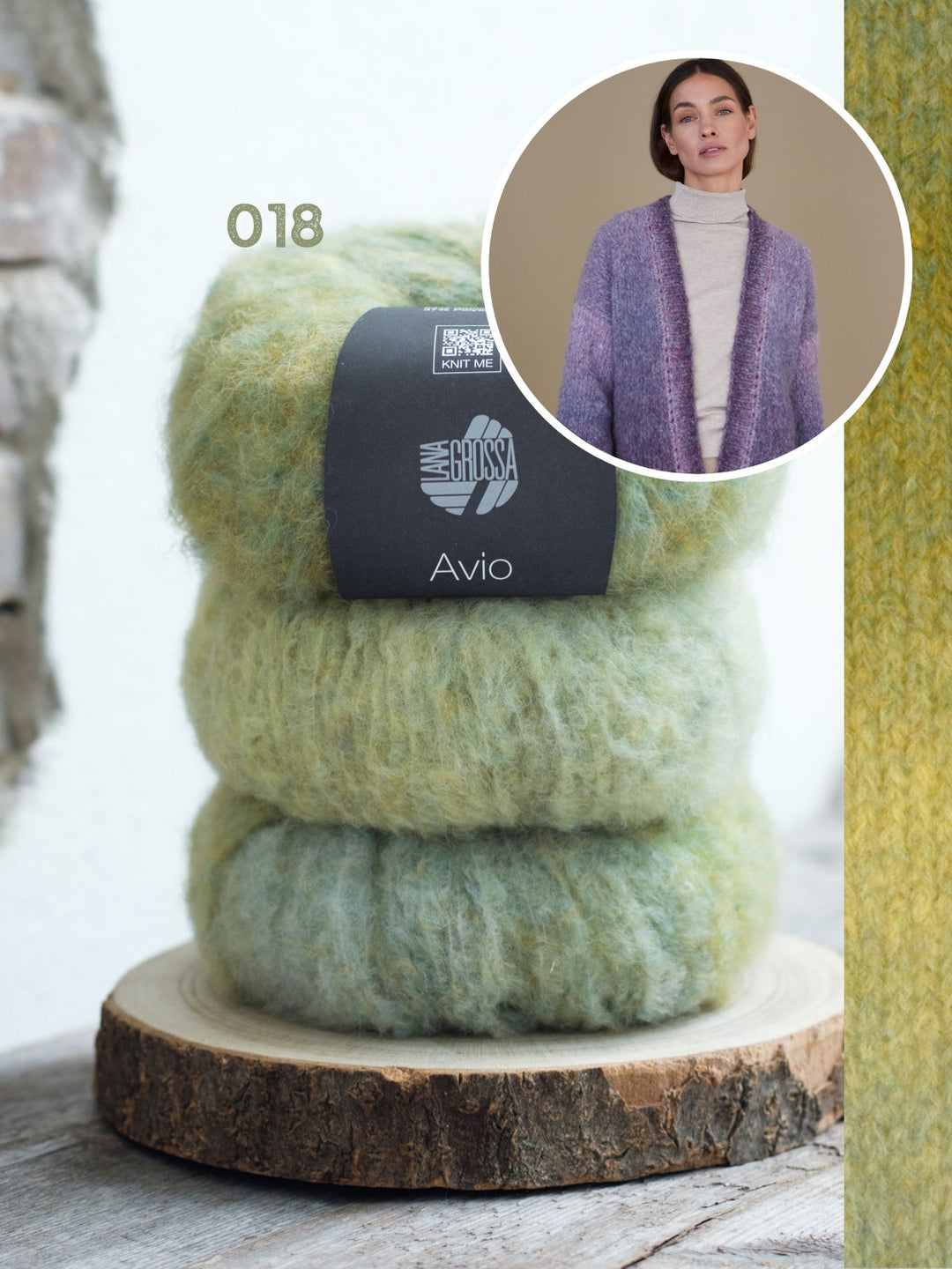 Strickpaket Avio Cardigan