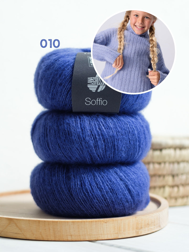 Strickpaket Soffio Rippen-Rolli