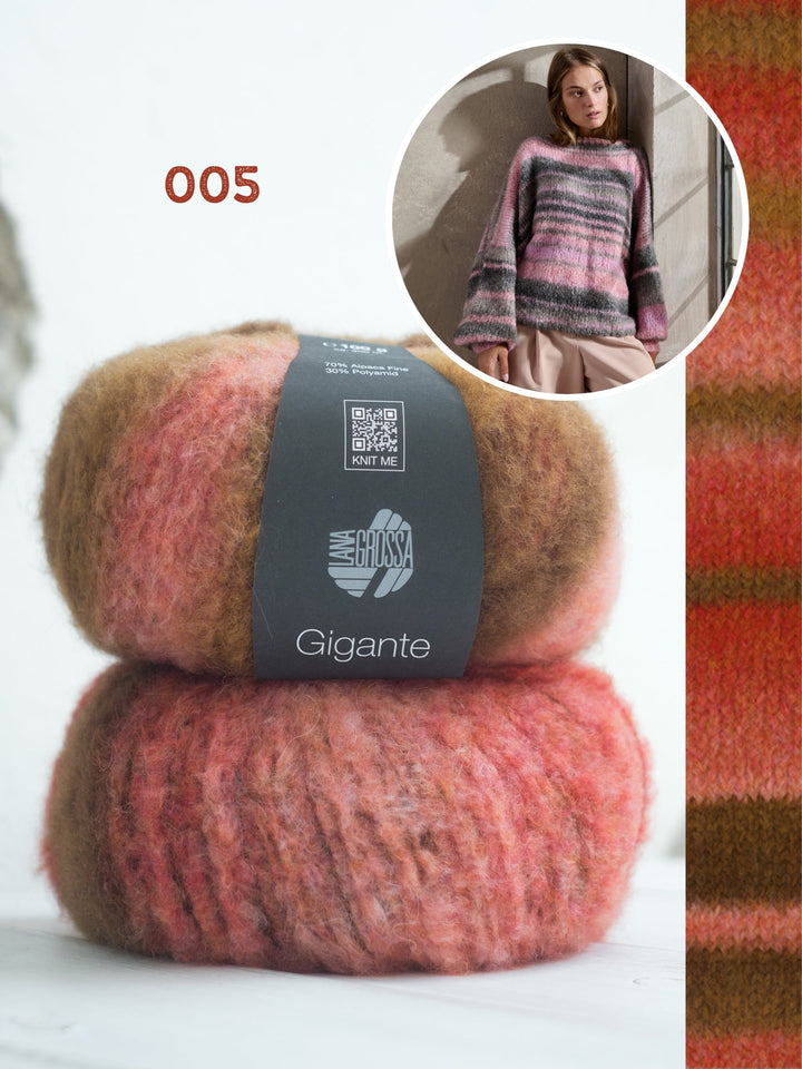 Strickpaket Gigante oversized Pullover