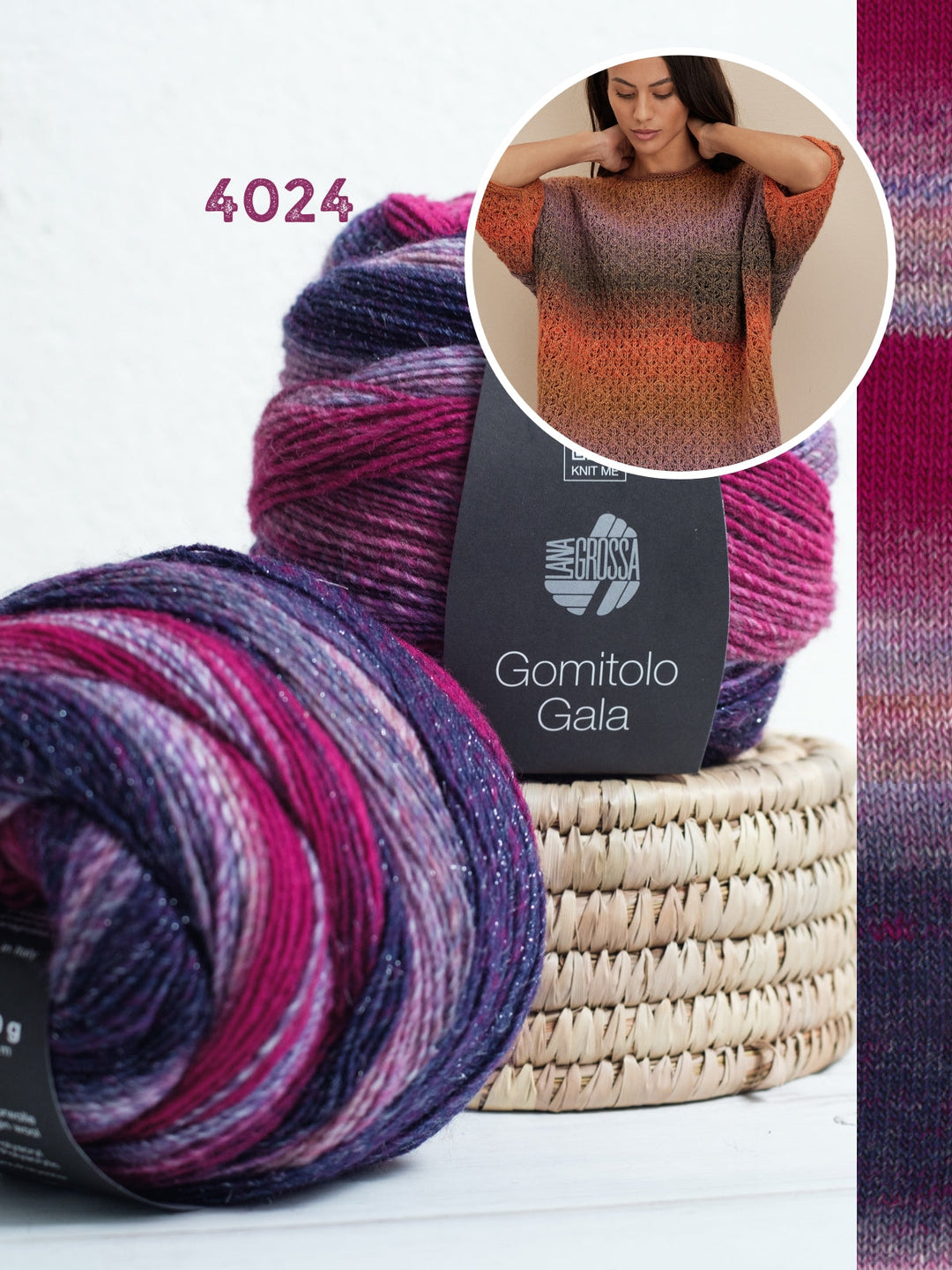 Strickpaket Gomitolo Gala shirt