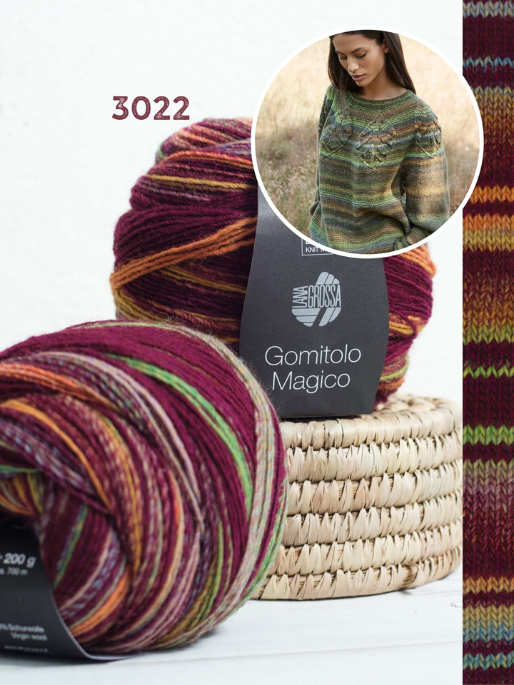 Strickpaket Gomitolo Magico Pullover