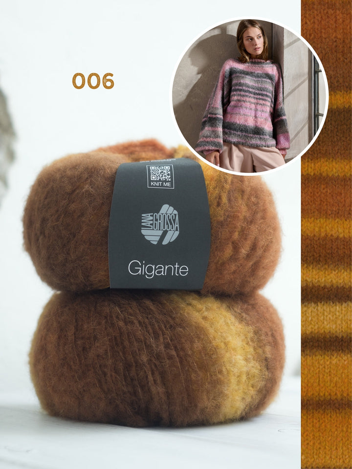 Strickpaket Gigante oversized Pullover