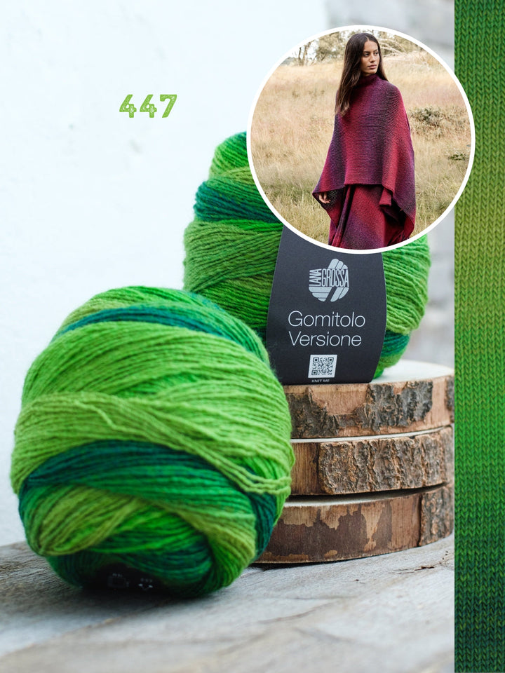 Strickpaket Gomitolo Versione Poncho