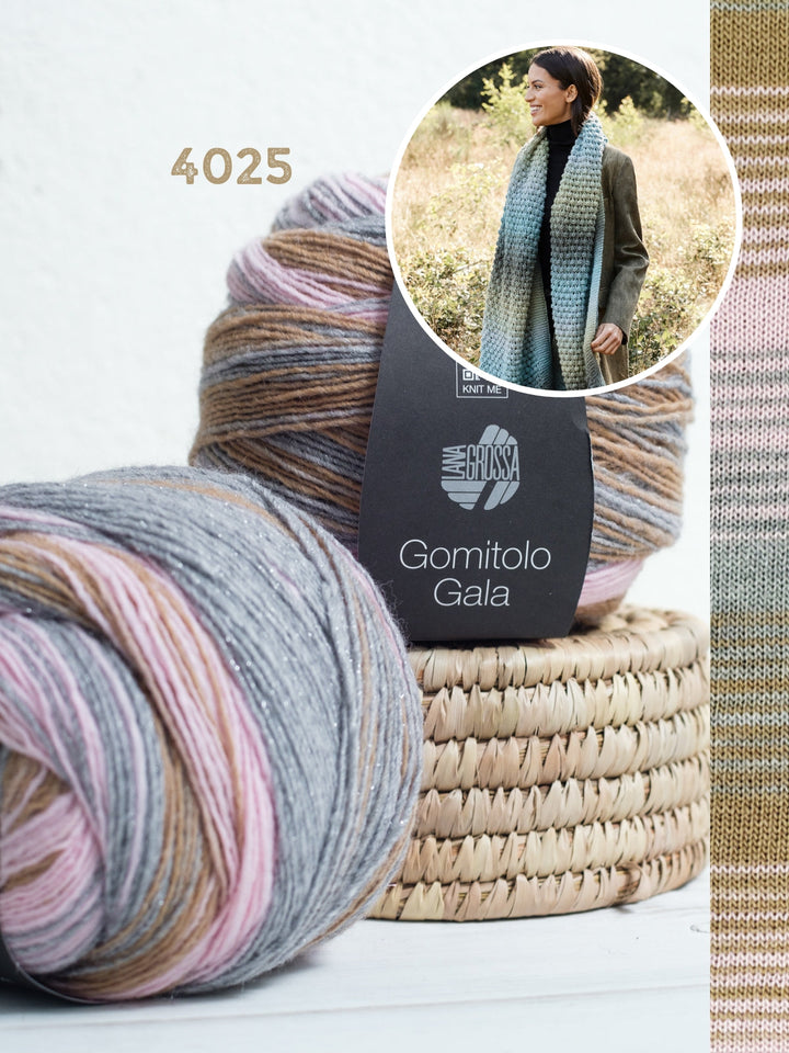 Strickpaket Gomitolo Gala Tuch