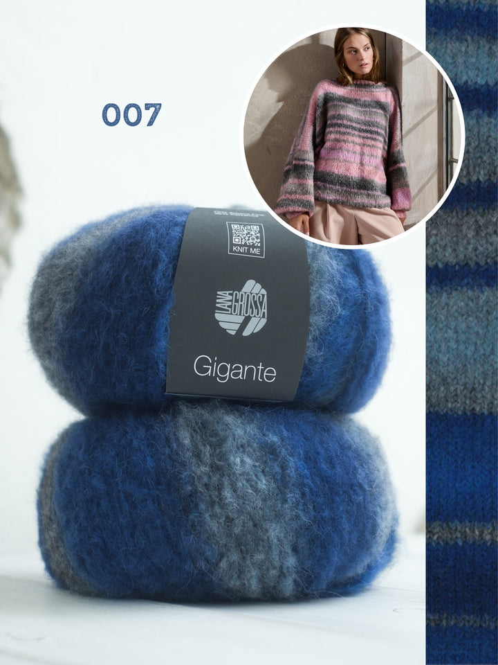 Strickpaket Gigante oversized Pullover