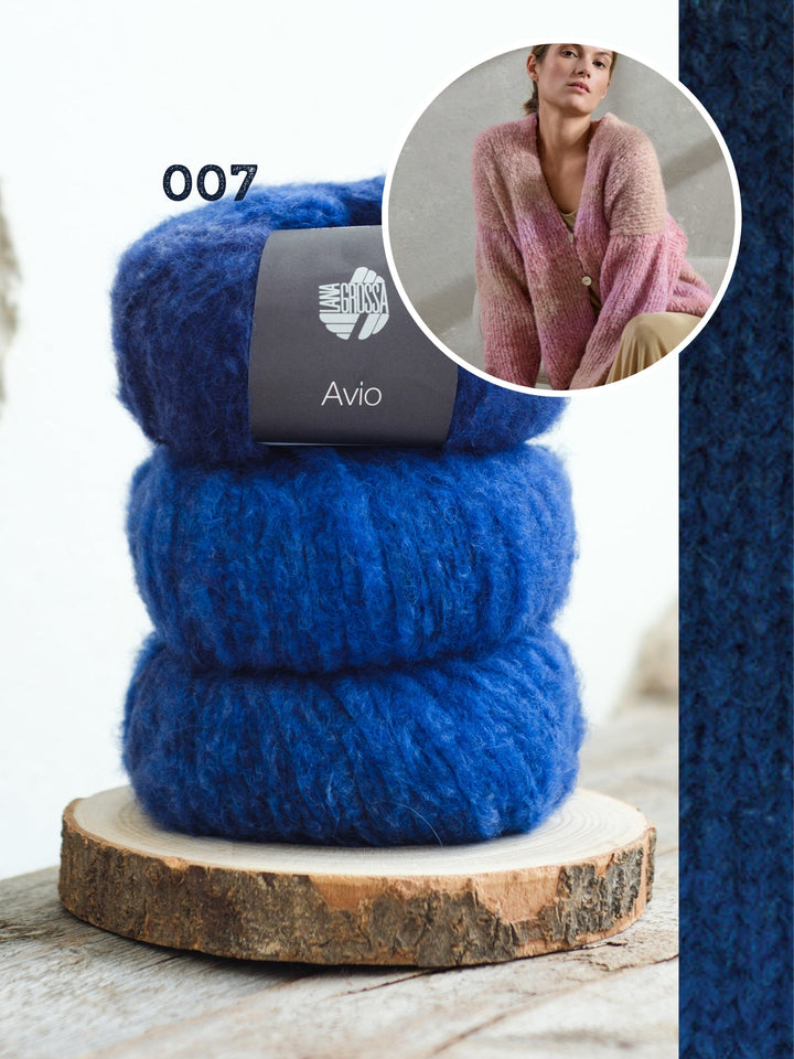 Strickpaket Avio Jacke