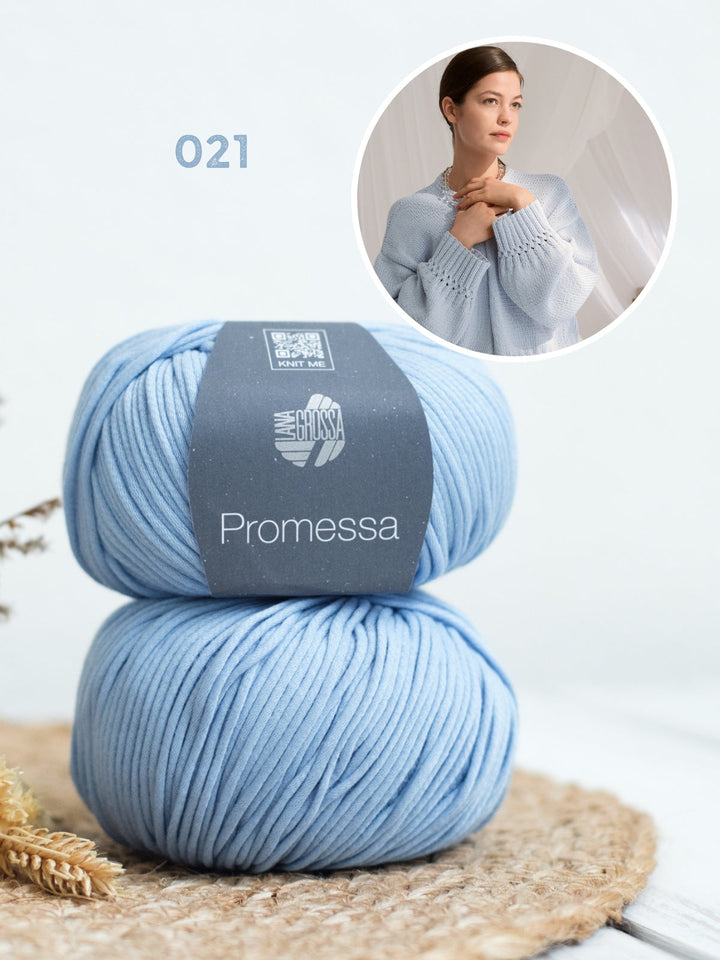 Strickpaket Promessa Cardigan mit Zopfdetails