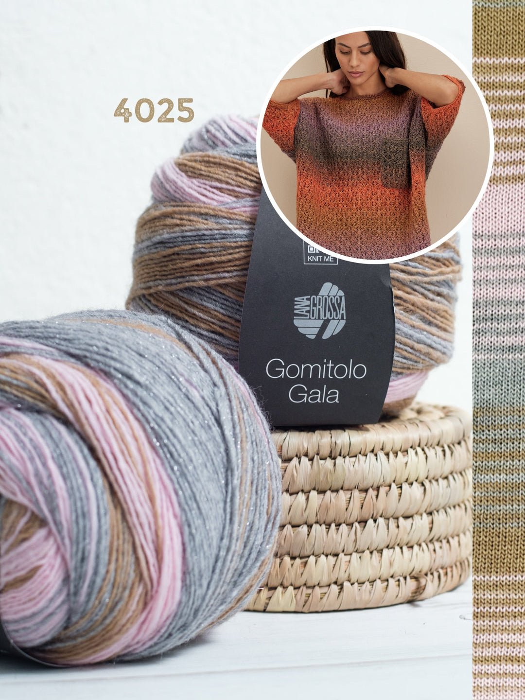 Strickpaket Gomitolo Gala shirt