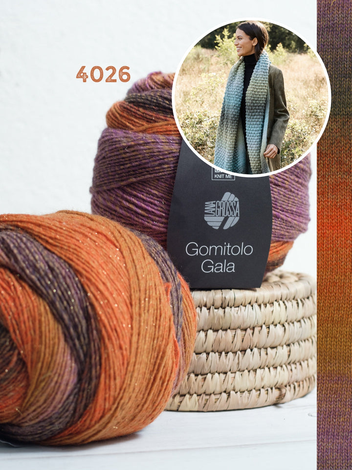 Strickpaket Gomitolo Gala Tuch