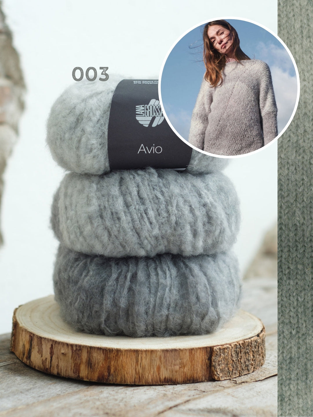 Strickpaket Avio Pullover