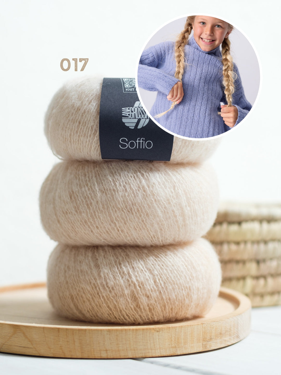 Strickpaket Soffio Rippen-Rolli