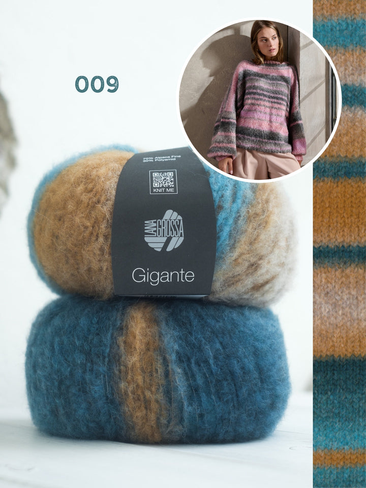 Strickpaket Gigante oversized Pullover