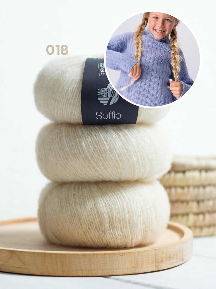 Strickpaket Soffio Rippen-Rolli