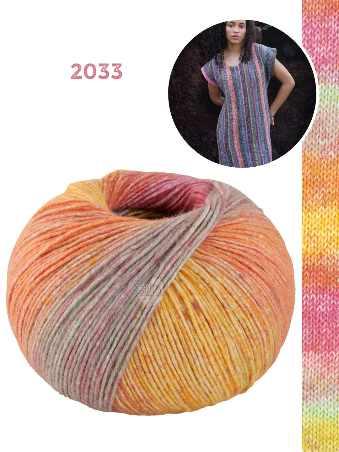 Strickpaket Gomitolo Mambo Kleid