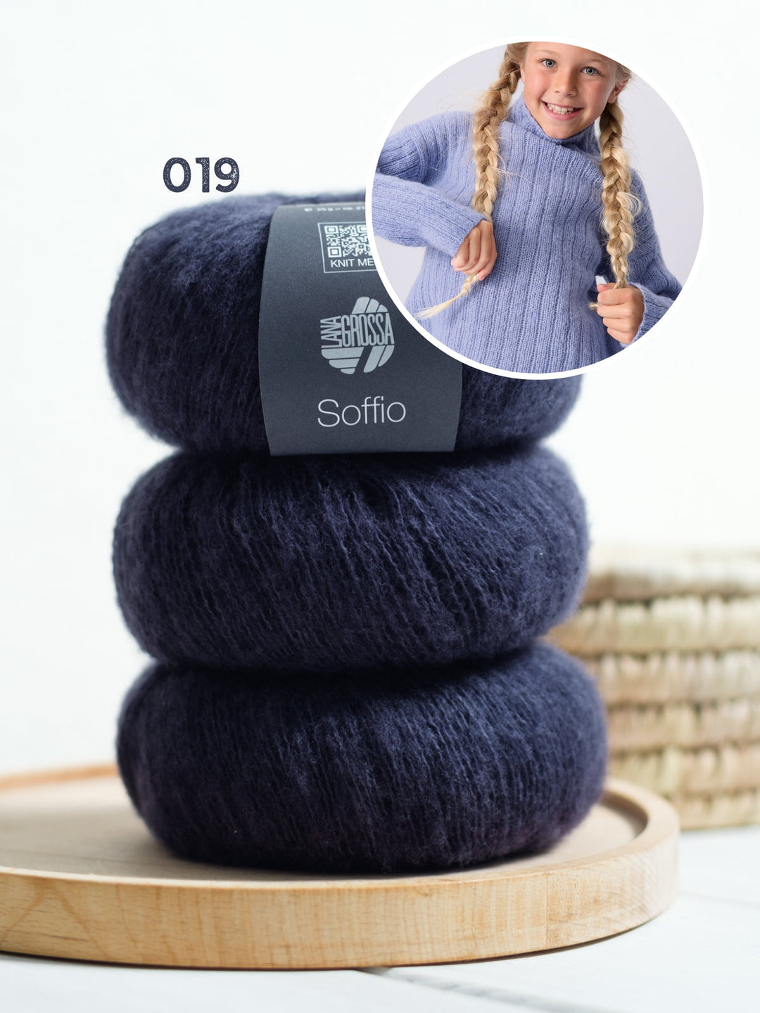 Strickpaket Soffio Rippen-Rolli