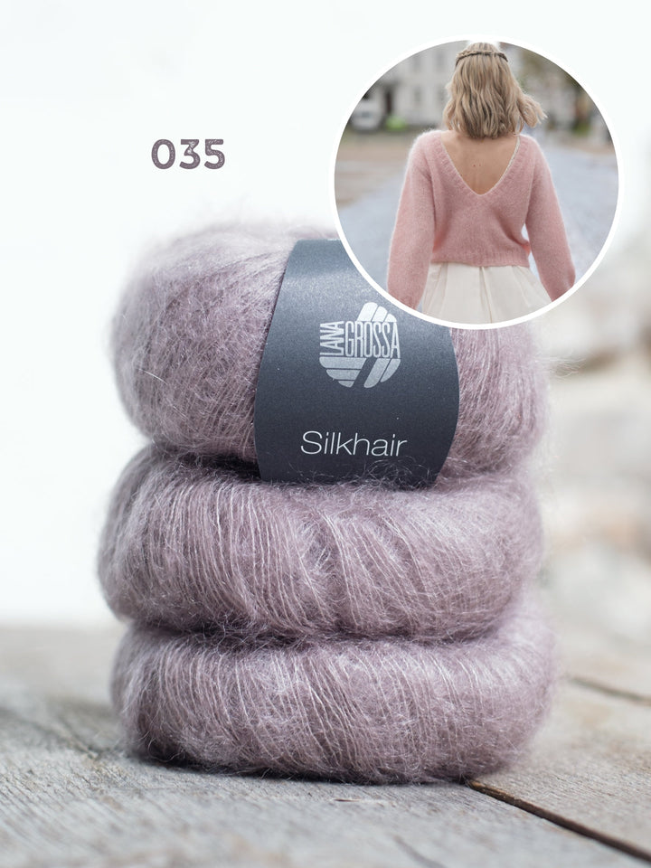 Strickpaket Caspar V Neck Sweater