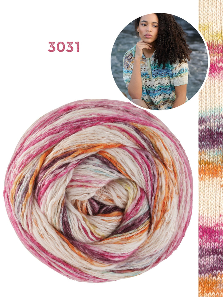 Strickpaket Gomitolo Hippie Poloshirt