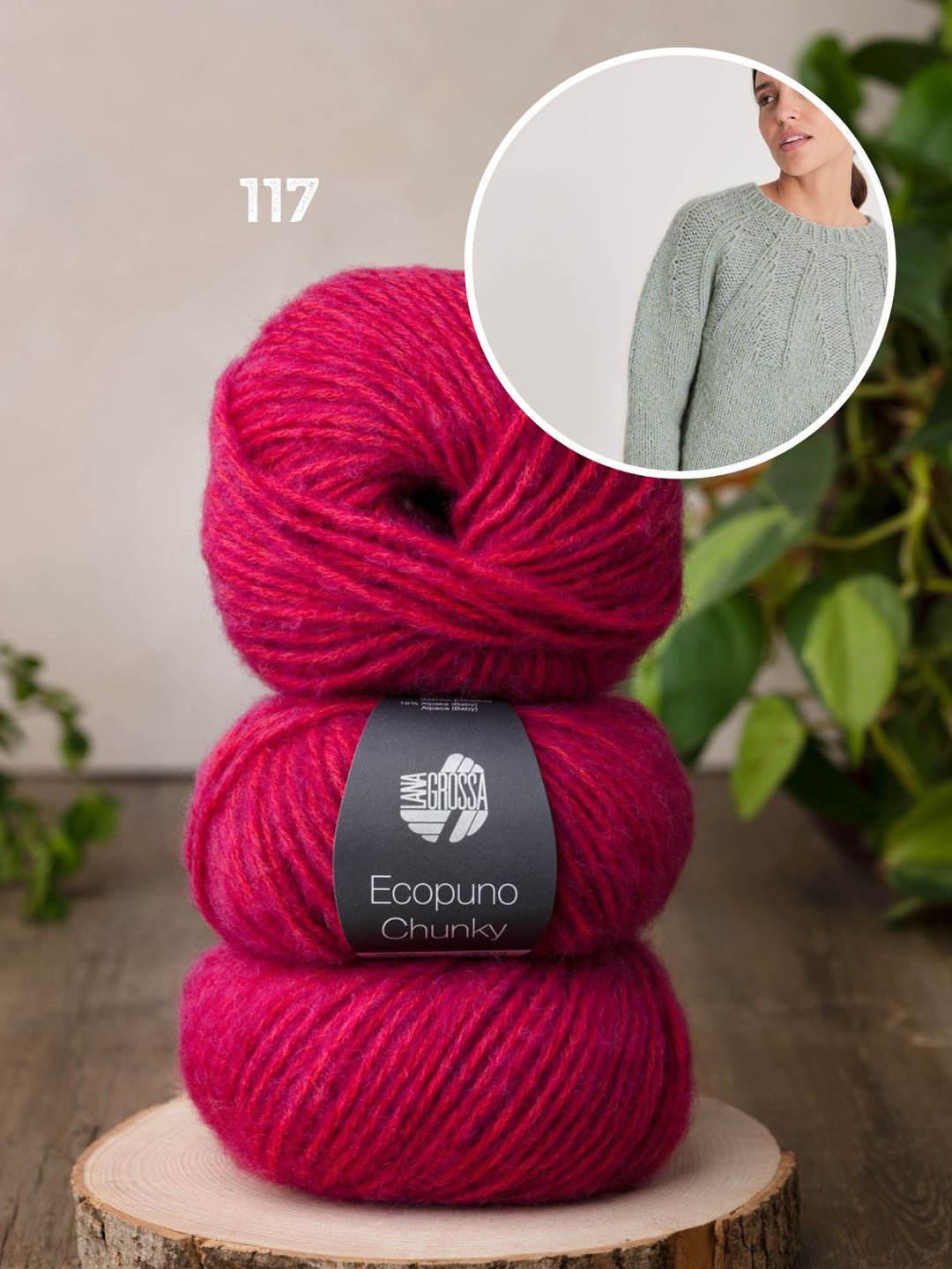 Strickpaket Ecopuno Chunky Pullover