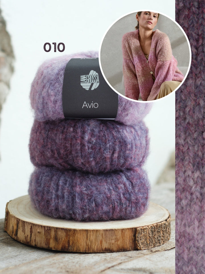 Strickpaket Avio Jacke