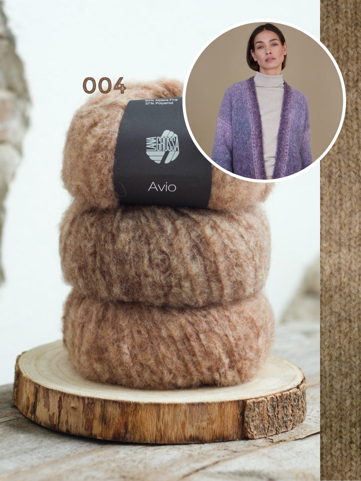 Strickpaket Avio Cardigan