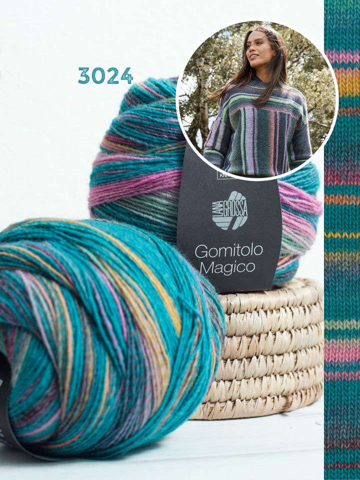 Strickpaket Gomitolo Magico Pullover