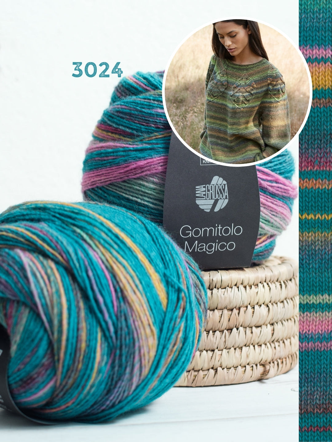 Strickpaket Gomitolo Magico Pullover