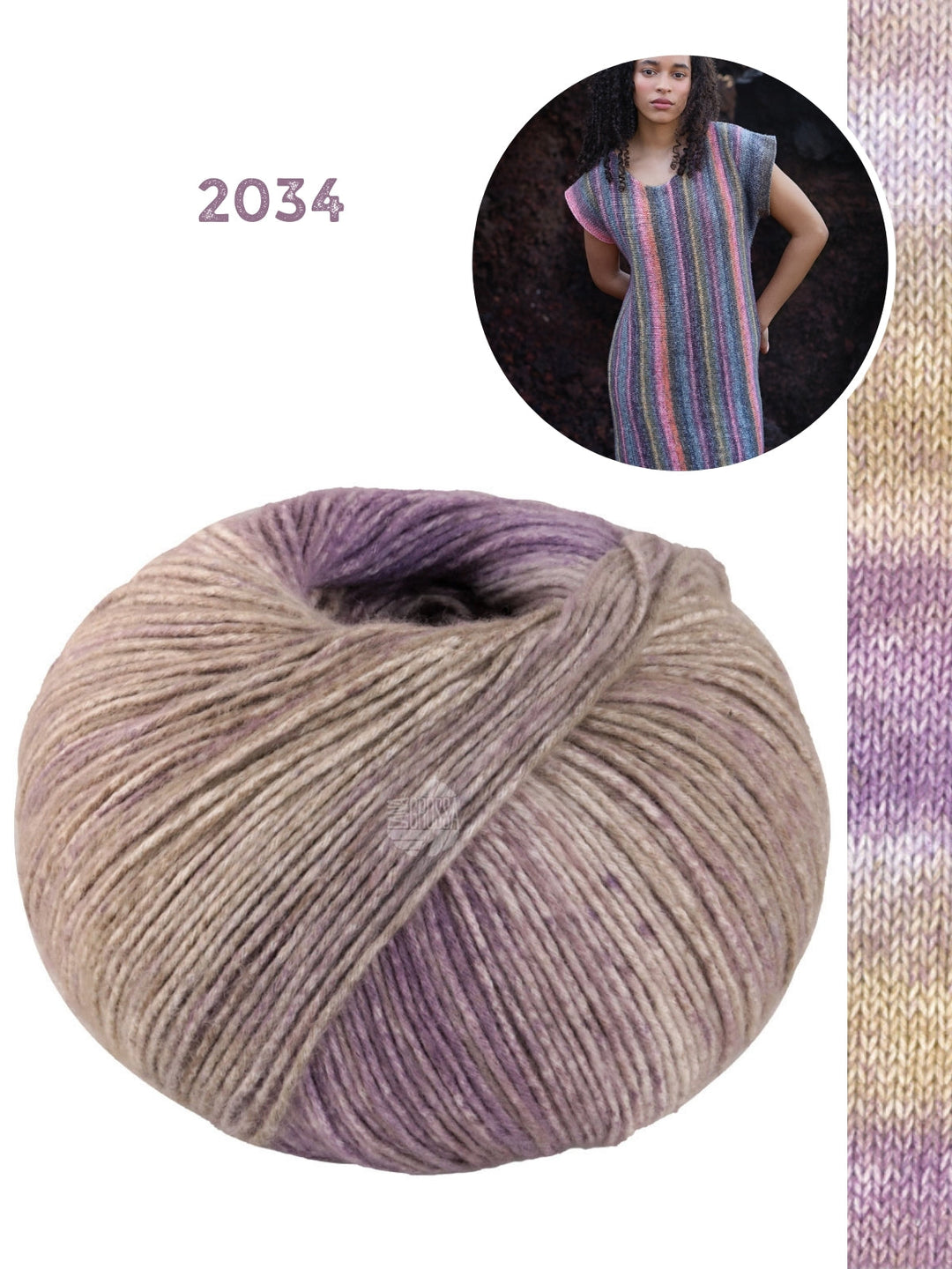 Strickpaket Gomitolo Mambo Kleid