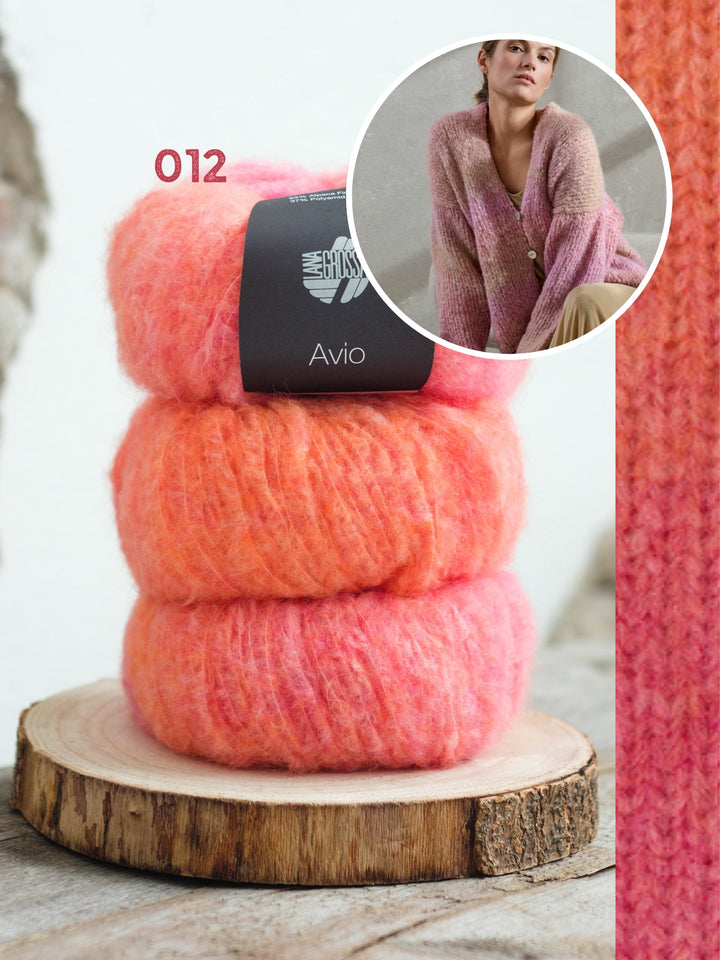 Strickpaket Avio Jacke