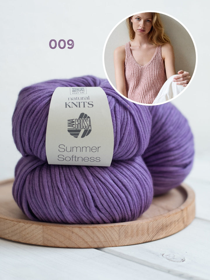 Strickpaket Summer Softness Top mit Struktur