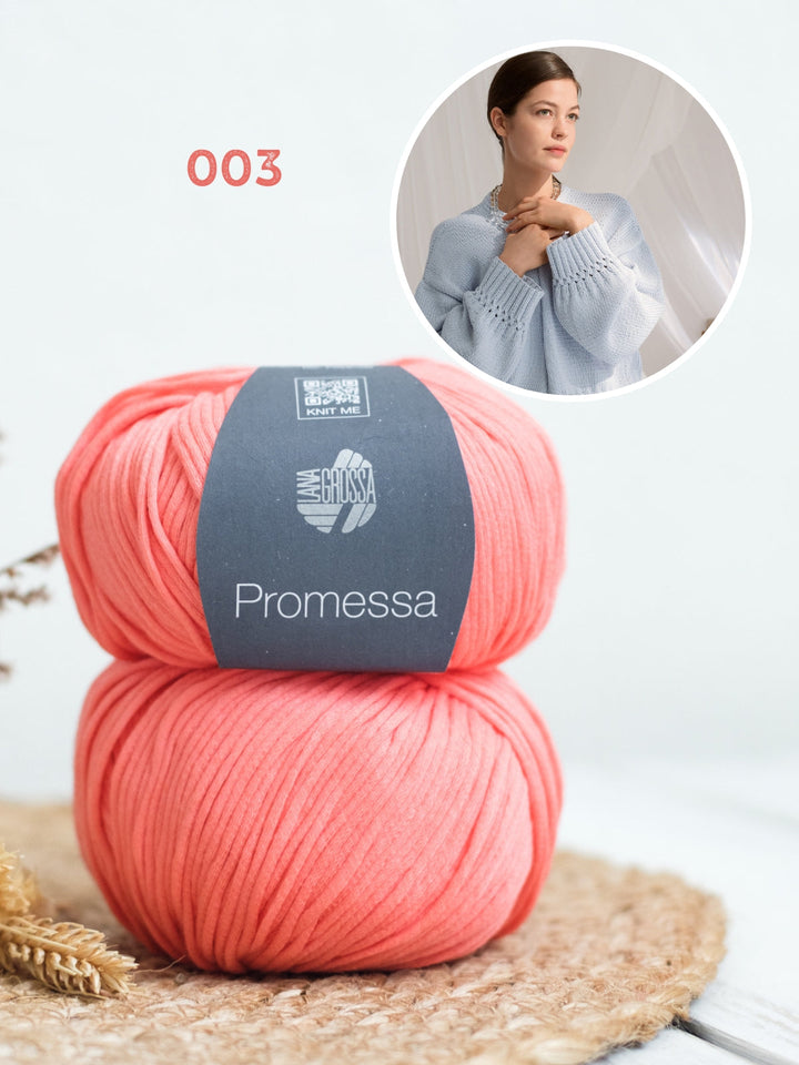 Strickpaket Promessa Cardigan mit Zopfdetails