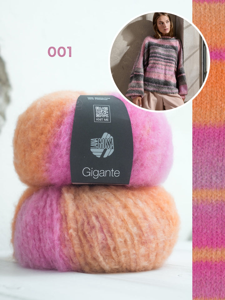 Strickpaket Gigante oversized Pullover