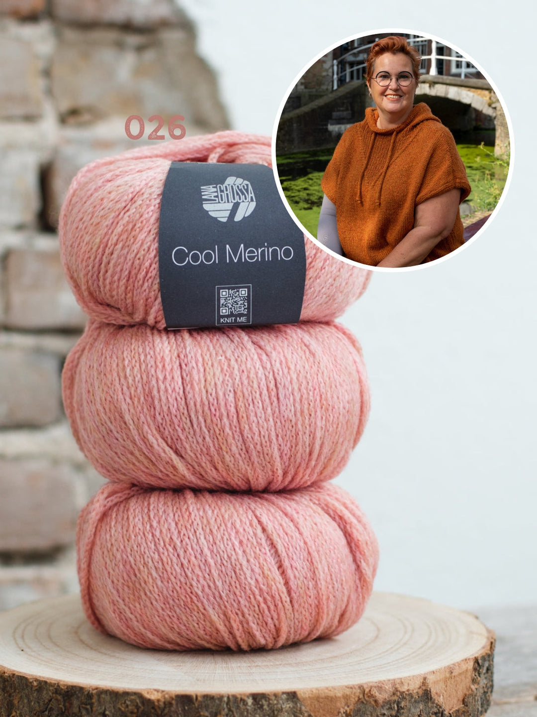 Strickpaket Tanja Steinbach Kapuzen Pullunder - Cool Merino