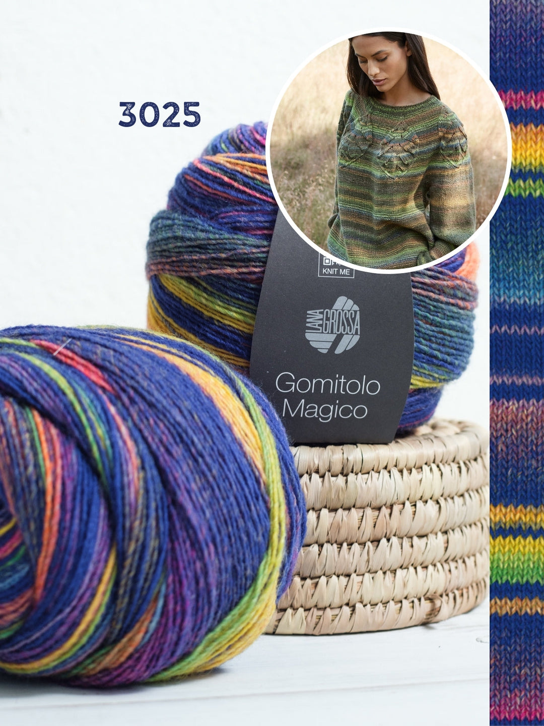 Strickpaket Gomitolo Magico Pullover