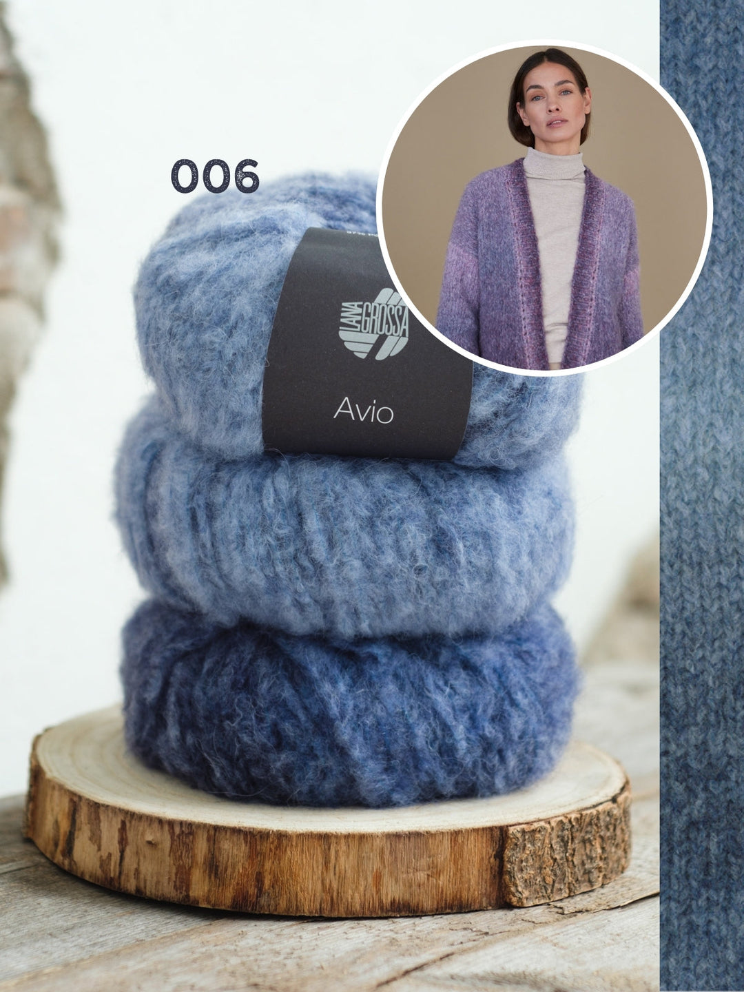 Strickpaket Avio Cardigan