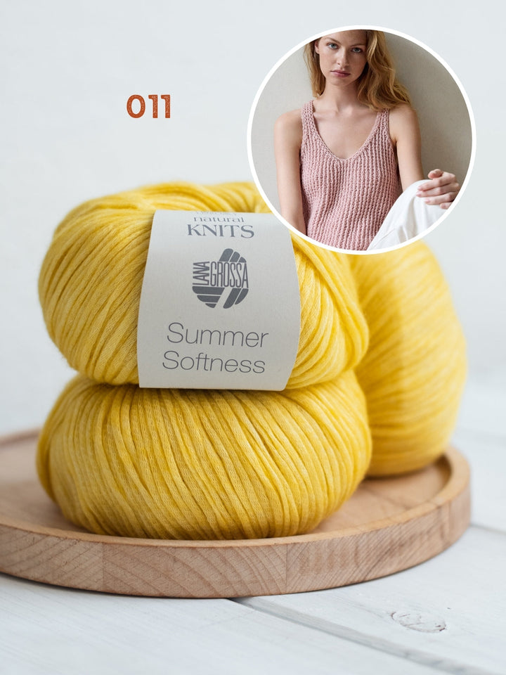 Strickpaket Summer Softness Top mit Struktur