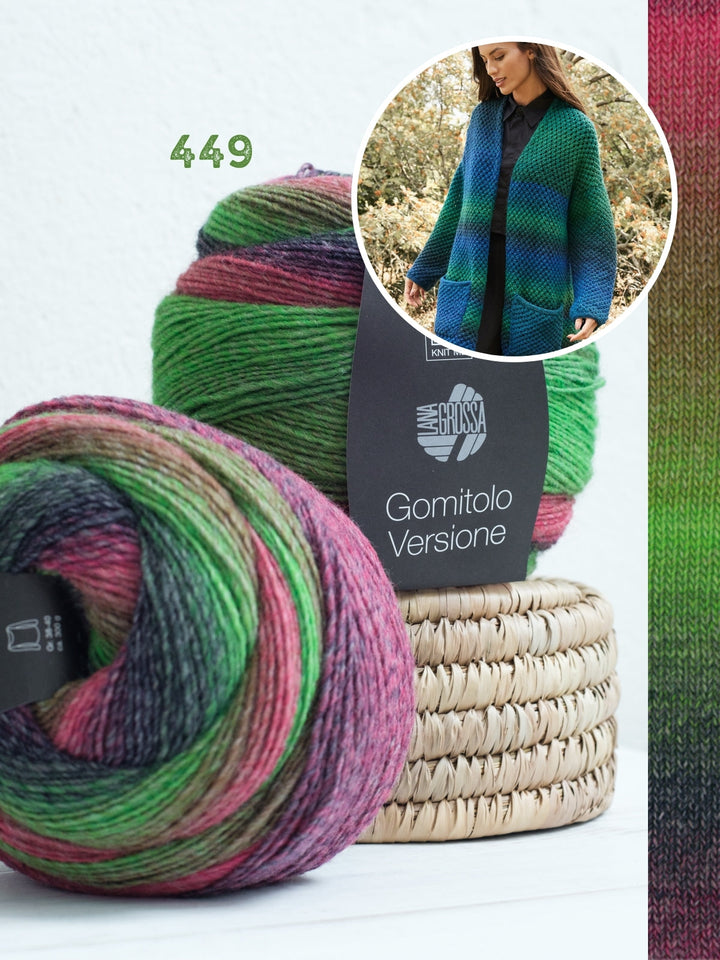 Strickpaket Gomitolo Versione Cardigan