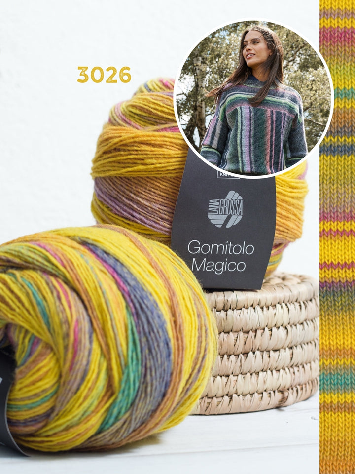 Strickpaket Gomitolo Magico Pullover