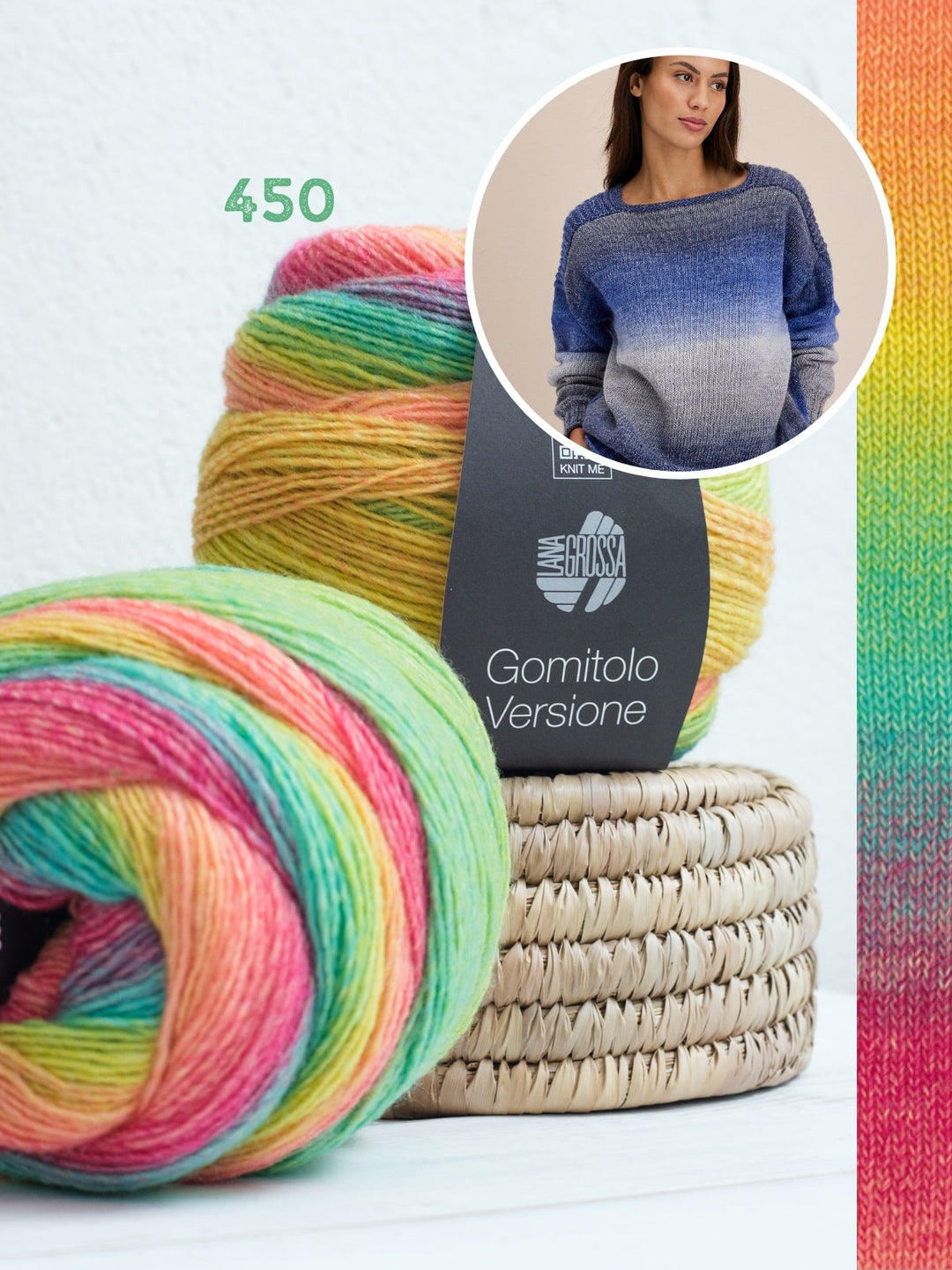 Strickpaket Gomitolo Versione pullover