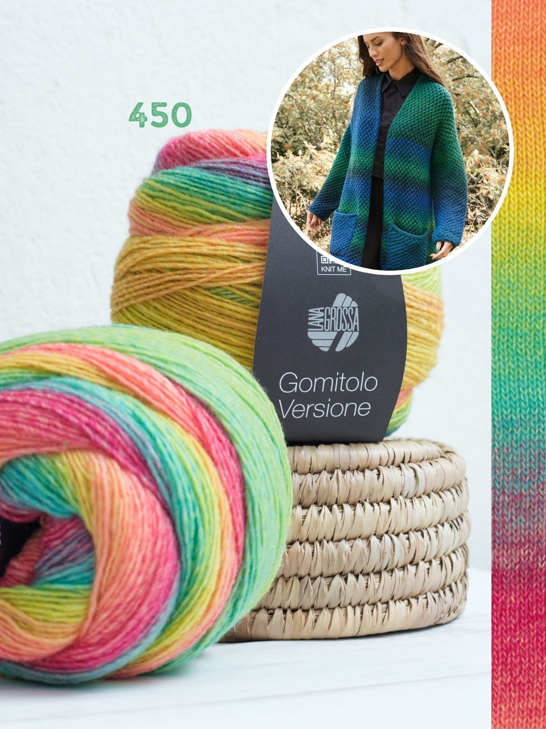 Strickpaket Gomitolo Versione Cardigan