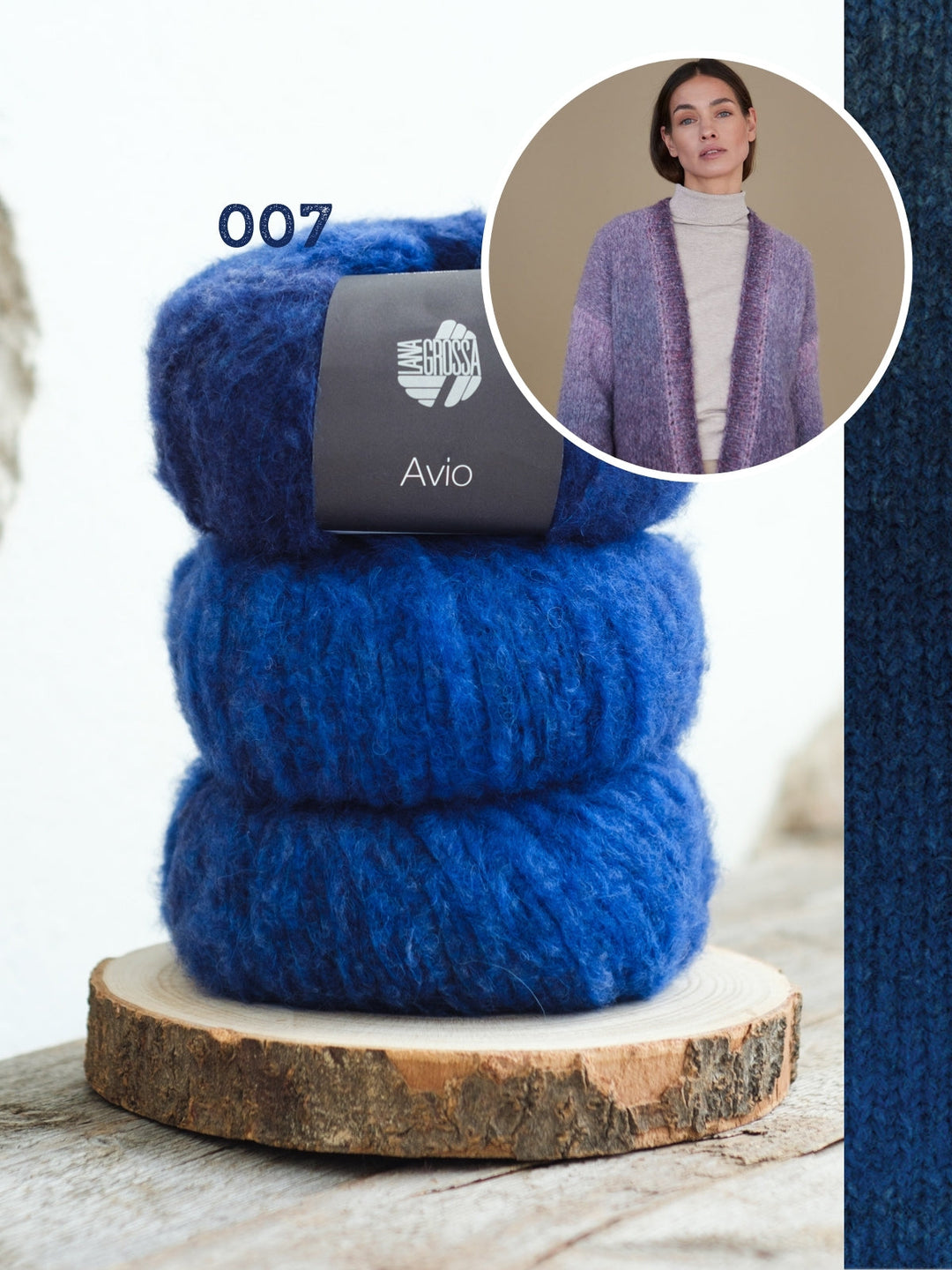 Strickpaket Avio Cardigan