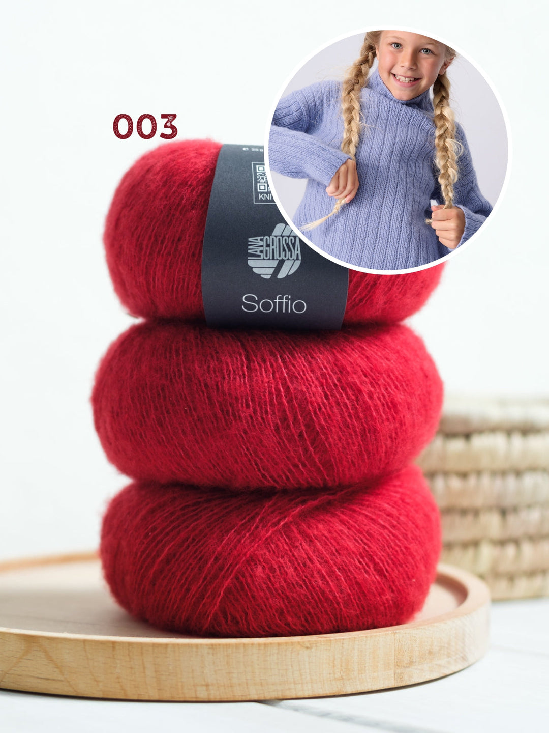 Strickpaket Soffio Rippen-Rolli