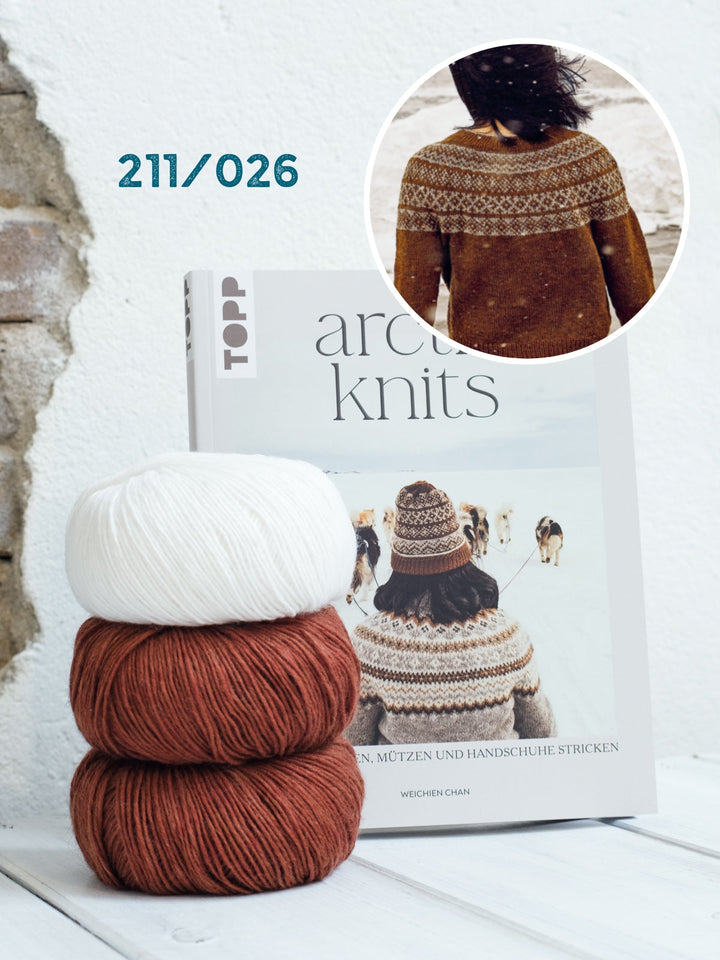 Strickpaket Fjord Pullover - Arctic Knits