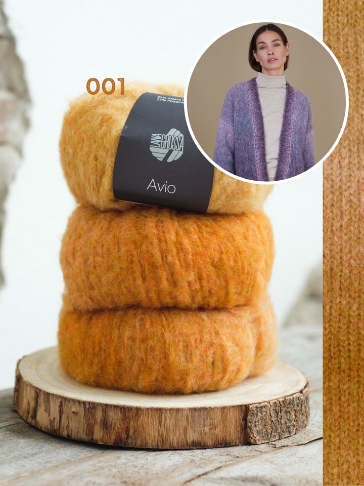 Strickpaket Avio Cardigan