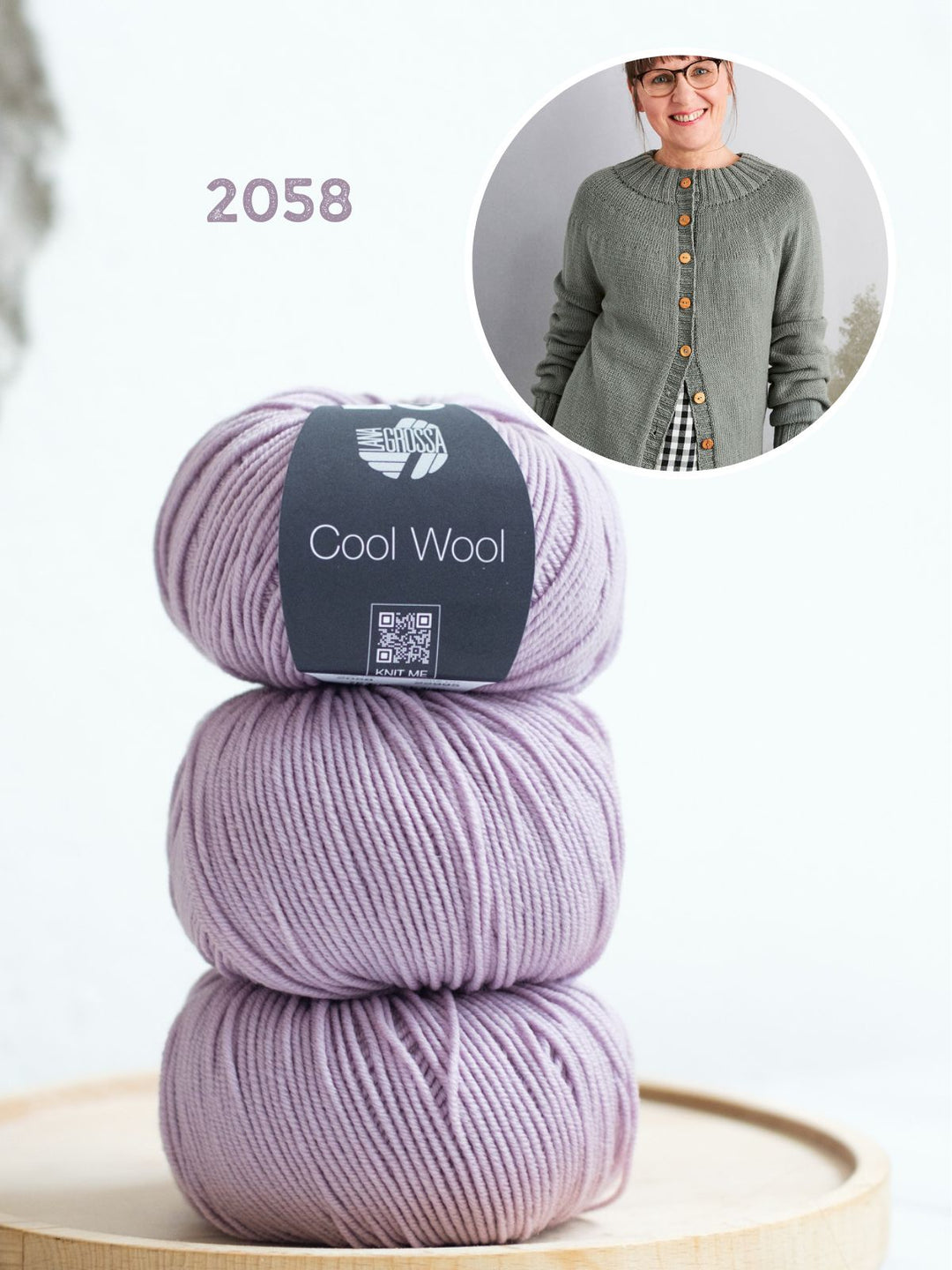 Strickpaket Cool Wool Cardigan