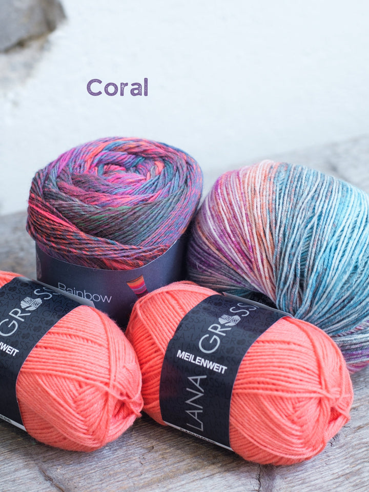 Strickpaket Full Color Schal - Limited Edition!