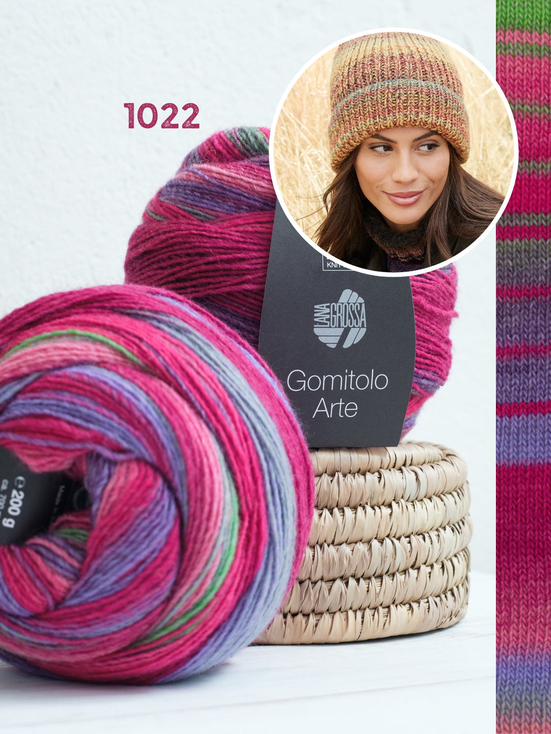 Strickpaket Gomitolo Arte Mutze