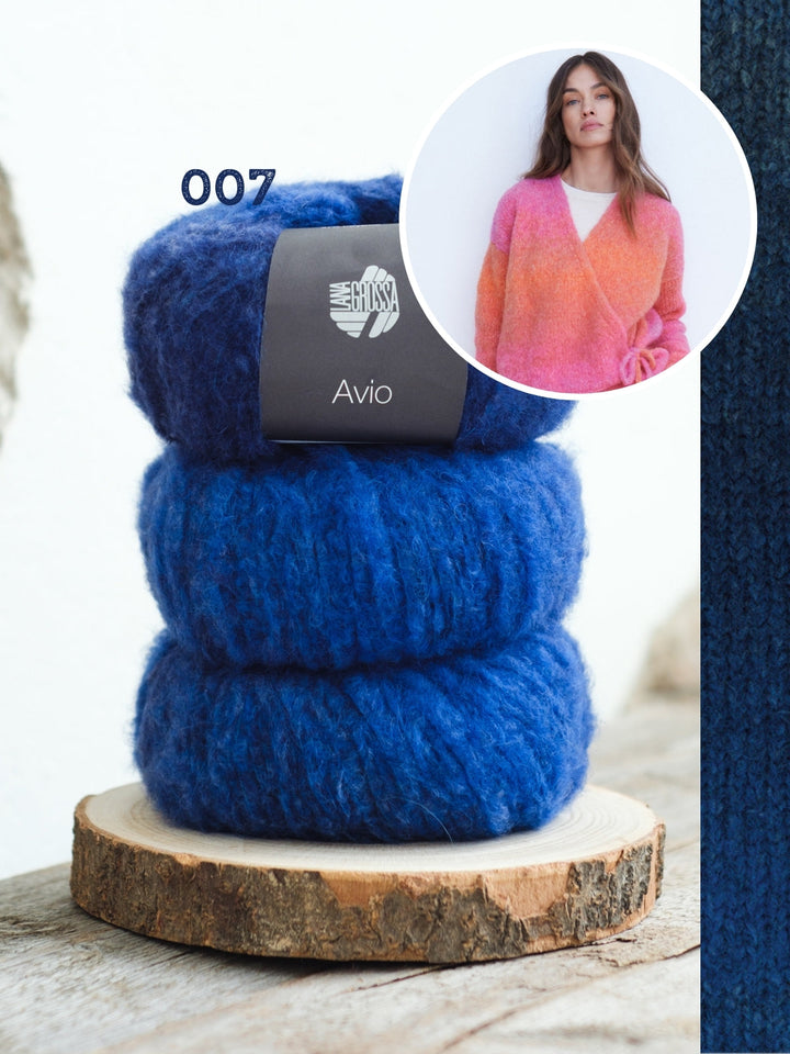 Strickpaket Avio Wickeljacke