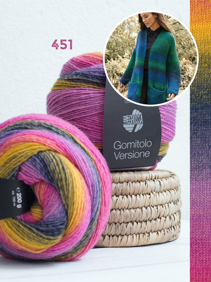 Strickpaket Gomitolo Versione Cardigan