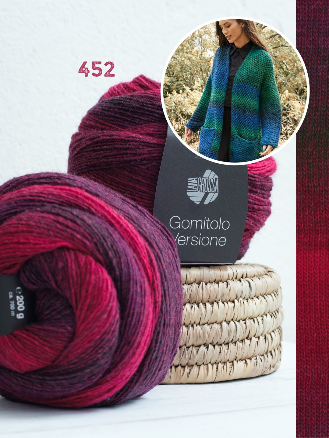 Strickpaket Gomitolo Versione Cardigan